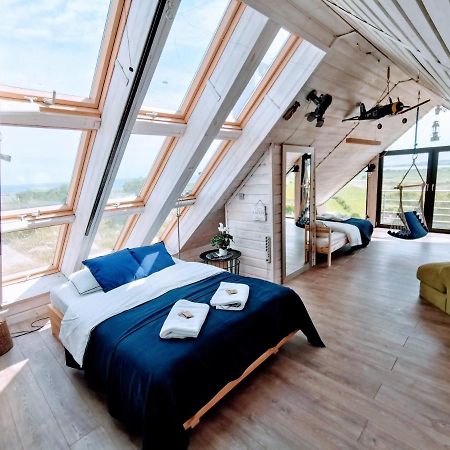 House Of Freedom With Sea View Sauna And Jacuzzi Oslonino Bagian luar foto