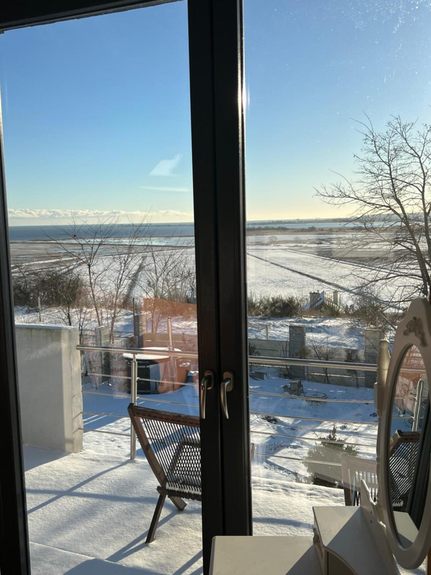 House Of Freedom With Sea View Sauna And Jacuzzi Oslonino Bagian luar foto