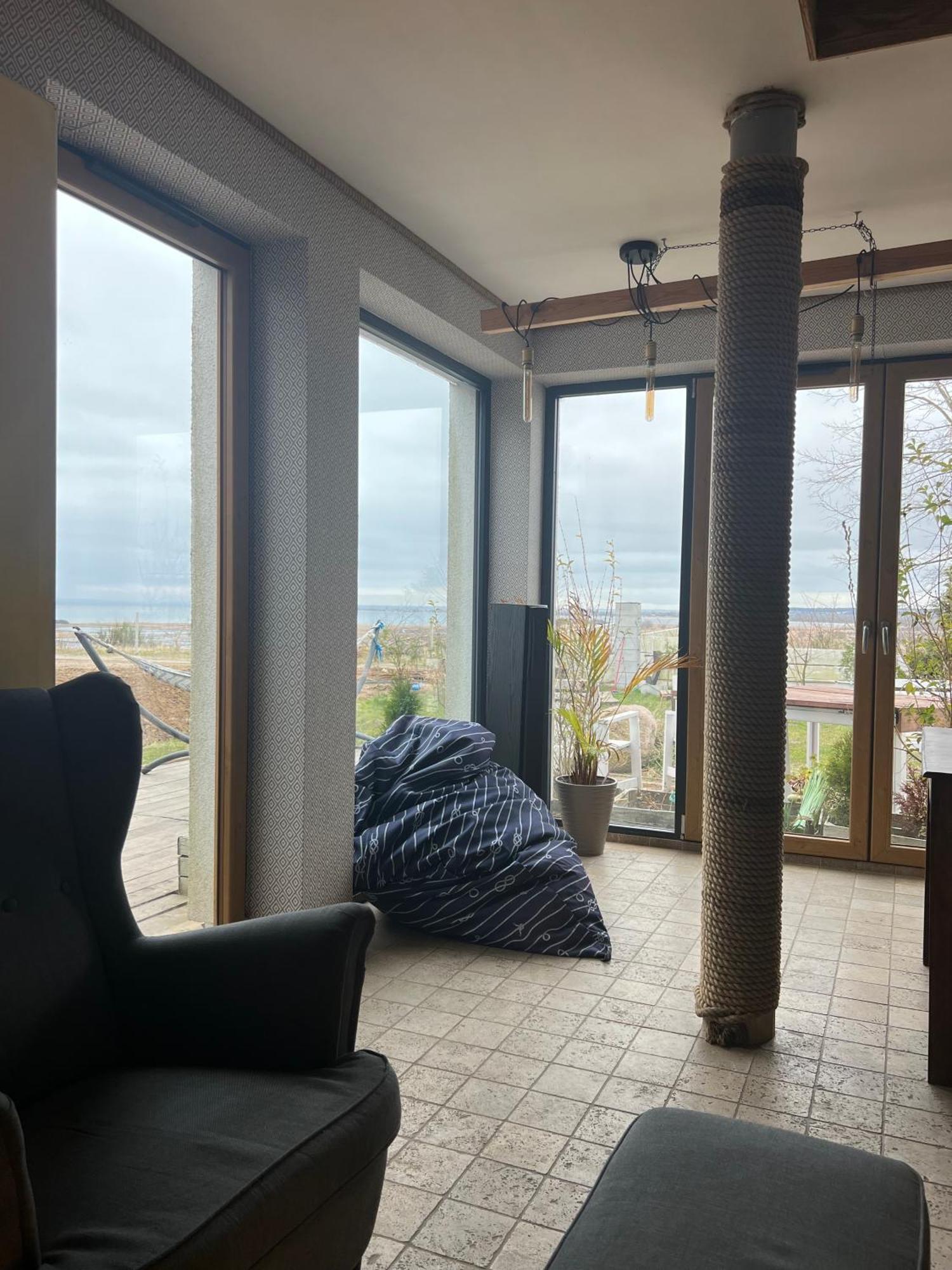 House Of Freedom With Sea View Sauna And Jacuzzi Oslonino Bagian luar foto